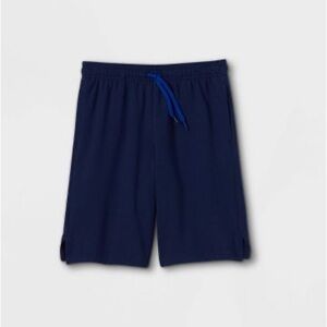 Boys' Athletic Shorts - All in Motion Deep Blue Size S 6-8